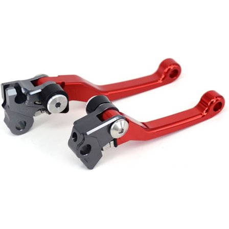 Motorsykkel bremsehåndtak, sammenleggbar clutch bremsehåndtak for CR125R CR250R 04-07 CRF250R 04-06 CRF450R 04-16 CRF250X 04-17 CRF450X 05-17 SX XC 65