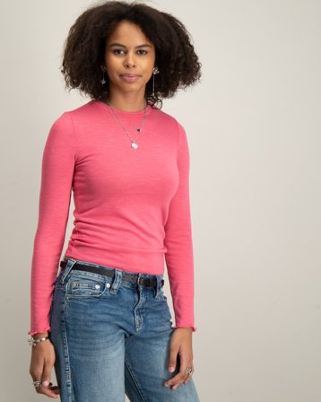 Garcia girls T-shirt ls Rosa Tops/Blusen Mädchen - Kids Brand Store