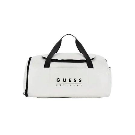 Resväska Guess Man Weekender Sondrio Vit Syntetisk