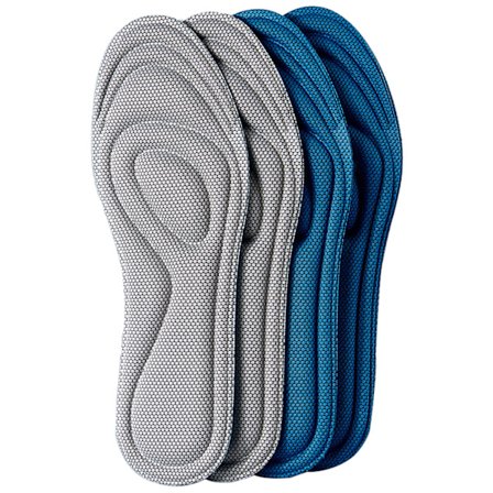 Memory skum indlægssåler til mænd og kvinder - bløde sko indlægssåler, komfort indlægssåler til sko, sneakers, støvler - til sport, fritid og hverdag