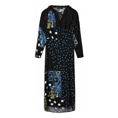Desigual, Dresses Czarny, Kobieta, Rozmiar: XL