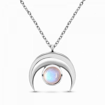 Månsten Halsband Choker Halsband för Kvinnor Rainbow Synthet