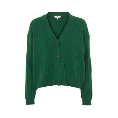 Basic Apparel Line Cardigan Grøn, Dame Cardigans