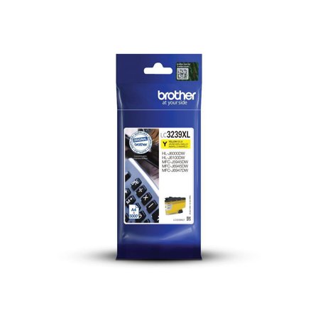 BROTHER Bläckpatron LC3239XLY Gul - Lyreco - Toner och bläck - Bläckpatroner - Bläckpatroner Brother