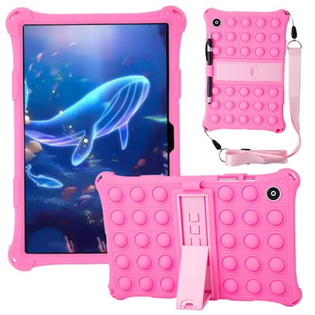 Samsung Galaxy Tab A8 10.5 Cover Pop It Fidget Rosa