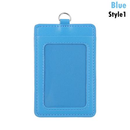 1st Namnkortshållare Kortfodral Buss Id-hållare Blue Style1