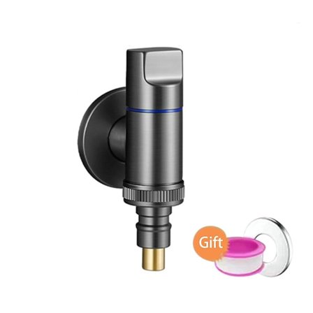 Vaskemaskine Hane Automatisk Vandstopventil - Elegant Håndtag