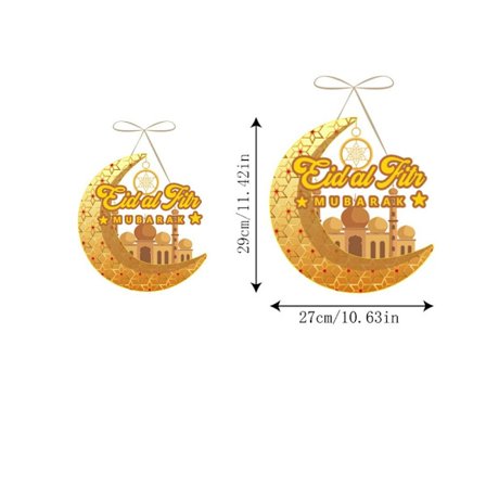 Star Moon Castle Tag Vägghängande plaketter 04 04