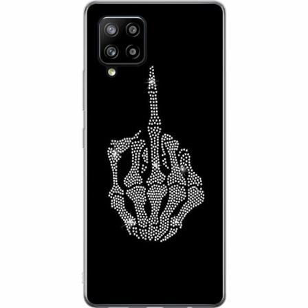 Samsung Galaxy A42 5g Mjukt Skal - Fuck You Bling