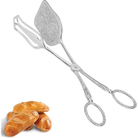 Leivonnaiset pihdit, Vintage keittiö pihdit salaatti pihdit kakku pihdit