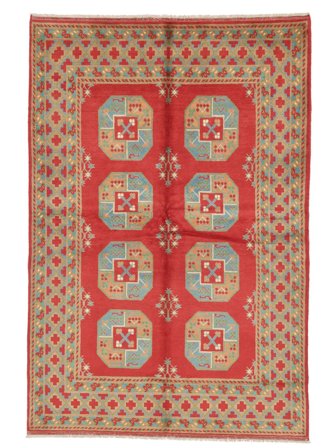 Orientalisk Afghan Fine Matta 168X246 Ull, Afghanistan