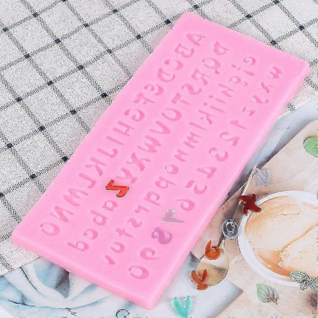 Form til kage med bogstavsform - 1 stk