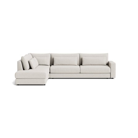 Sevilla hjørnesofa, venstrevendt - Modesto Creme - 325x240x85 - Sofa, hjørnesofa