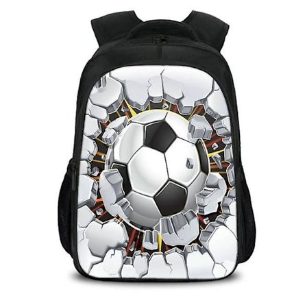 16 tommer fodbold Messi 10 3d print børneskole tasker ortopædiske rygsæk børn skole drenge piger Mochila tegneserie taske