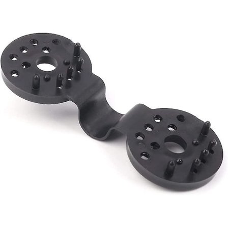 Sett med 10 firkantede plastformer for sementbelegningsstein, murstein, brostein, steinbelegningsstein.