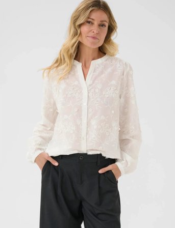 Cream Crhilda Shirt - White - 34