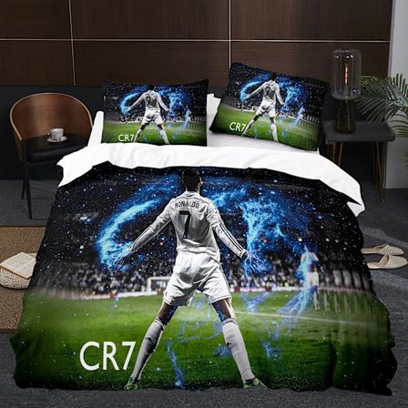Spiller 3d Tredelt sett Midje Fotball Serie C Ronaldo Dynetrekk Tekstil FT4-FA-