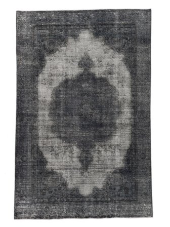 Tapis Colored Vintage 186X290 Noir/Gris Foncé (Laine, Perse/Iran)