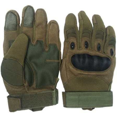 Moottoripyörähansikkaat, Kovat Kosketusnäyttöajohansikkaat (XL Armeijan Vihreä)