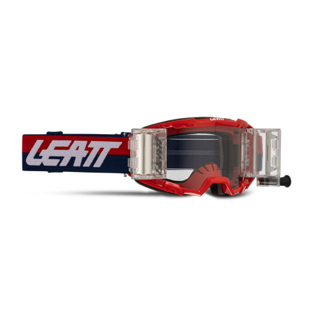 Leatt Vizion 3.5 Roll-Off MX Goggles Clear 90 VLT Royal