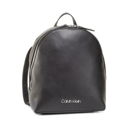 Calvin Klein, round bp backpack Zwart, Dames, Maat:ONE Size
