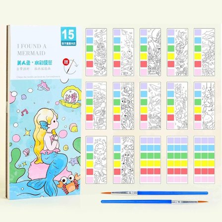 Pocket Akvarel Malebog Graffiti Billedbog 03 03