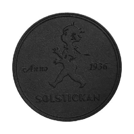 Solstickan Design Grytunderlägg Gjutjärn, 19 cm Köksredskap Flerfärgad D:15CM