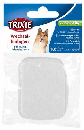 Trixie -narttusuojan vaihtositeet, XS, S, S-M, 10 kpl - Trixie