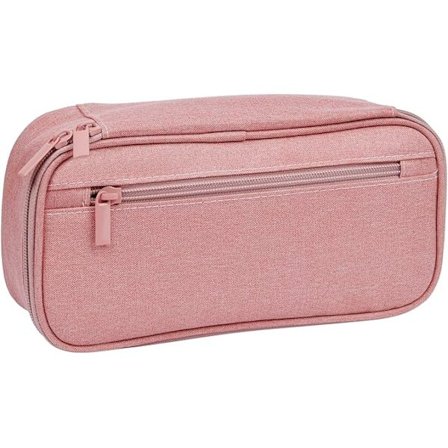 Suuri penaali, suuri kapasiteetin penaali, penaali, tussikynäkotelo säilytyspussi vaaleanpunainen_xx