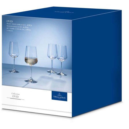 Villeroy & boch Ovid Vitvinsglas 4st | Dukning & Servering > Glas > Vinglas > Vitvinsglas | Bagaren och Kocken