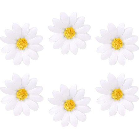 6 kpl Daisy-hiusklipsi Daisy-auringonkukkahiusklipsi Daisy-hiusneulat Pieni kangas auringonkukkahiusklipsi Kukka-hiuspinni
