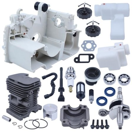 VEVHUS PISTONMOTOR CYLINDERASSEMBLÉ Kompatibel med STIHL MS180 MS170 018 017 KEDJESÅG