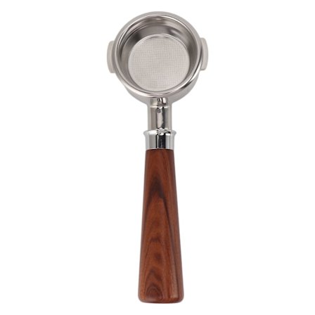 58 mm bundløs portafilter universal kaffemaskine med dobbelte ører rustfrit stål type A1 rød syregren