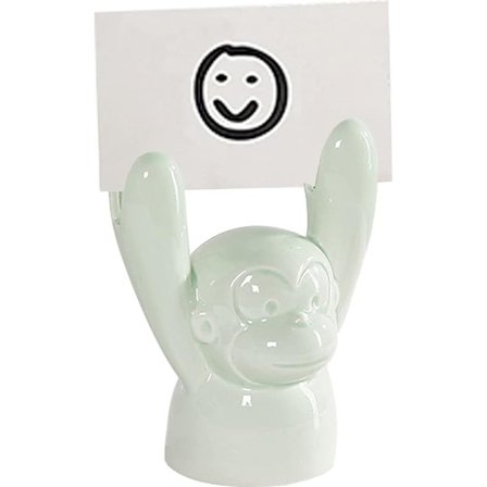 Keramisk visitkortshållare Djur Namnkortshållare Skrivbord Kreativ Söt Kortdisplayställ Bild Memo Anteckningsfoto Klipphållare Hemmakontor Dekorati