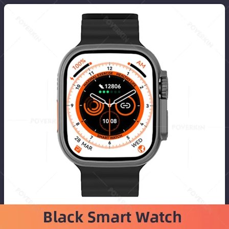 Ultra Smartwatch NFC Bluetooth Samtal Män Kvinnor Smart Klocka Blodsyre Sömnmonitor Titanlegering Boett 49mm Serie 8