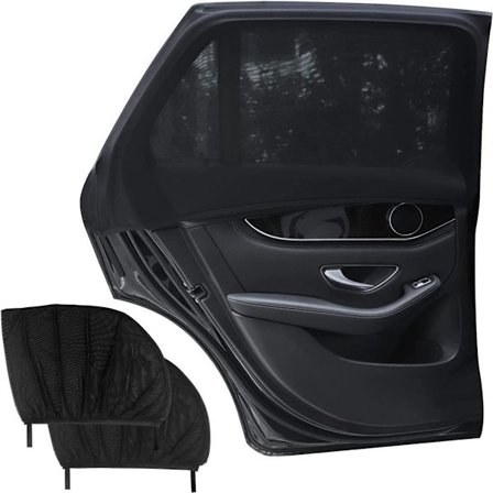 Solskydd bil universell sidofönster vindruta skydd 2 st KLB