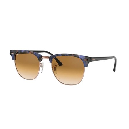 Ray-Ban Clubmaster Fleck -Aurinkolasit - Blue Rectangular - Ray-Ban RB3016 125651 5121