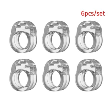 Dörrstoppsstötfångare 6 ST