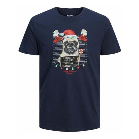 Jack & Jones T-Shirts Blå, Herre