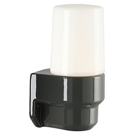 Ifö Electric Classic Bastuarmatur IP55, sned, E14 Grå, Belysning