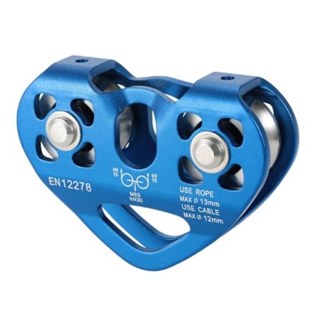 Zipline Trisse 30KN Trolley Redning til 1/4 5/16 3/8 1/2 Kabel Baghave Zipline, Halning, Rigging og Kommercielle Formål
