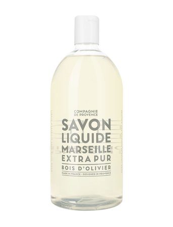 La Compagnie de Provence Liquid Marseille Soap Refill Olive Wood 1 L - Nude - 1000 ml