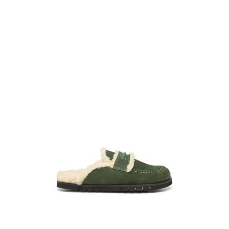 Marc O'Polo Slippers grön, Dam Tofflor, Dam, Storlek: 37 EU