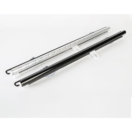 1 stk Svart sammenleggbar solskjerm Auto Retractable Car Windshield Sun