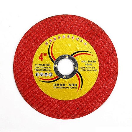 Hiomalaikka, teollisuuslaatu, sopii ruostumattoman teräksen leikkaamiseen, Red Professional