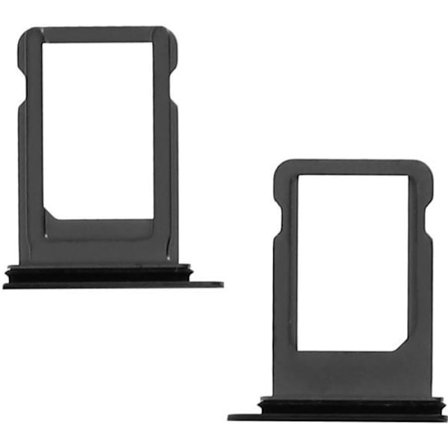 iPhone X Nano SIM-kortslåda Ersättningsadapter - Svart - AVIZAR - Vikt 10 g