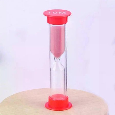0,5/1/2/3/5/10 Minut Farverigt Timeglas Sandglas Sandur Timeure Sand Brusebad Timer Tandbørstning Timer Børn Hjem Dekorationer