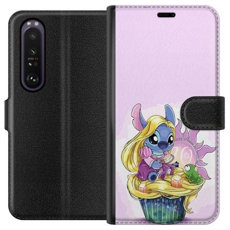 Sony Xperia 1 III Tegnebogsetui Stitch Prinsesse