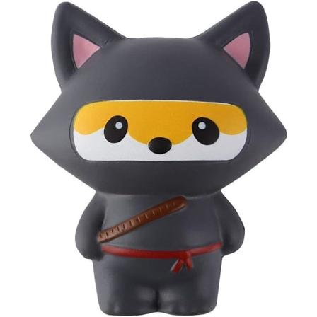 Squishies Ninja Ræv Squishy Langsomt Stigende Klem Legetøj Kawaii Duftende Bløde Squishies Dyrelegetøj Prime 1 Stk