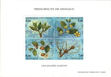 Monaco 1995 - YT BF 68 (1975-1978) - Postfrisk miniark